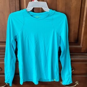 Turquoise Long Sleeve Shirt . lucky in Love M